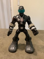 GI Joe Tough Troopers Snake Eyes 11” Talking Action Figure Hasbro 2009