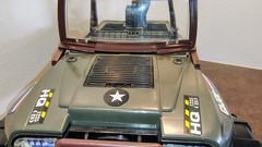 VINTAGE HASBRO 1993 G.I. JOE RHINO GPV JEEP MILITARY VEHICLE