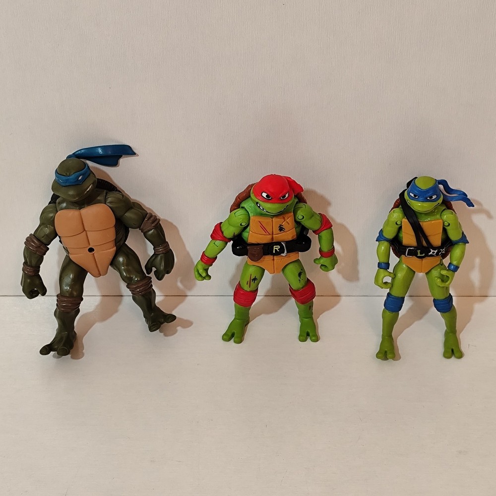 Teenage Mutant Ninja Turtles Figure Lot of 3