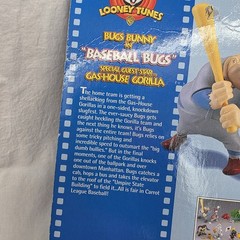 New Bugs Bunny & Gas-House Gorilla Vintage Looney Tunes Playmates