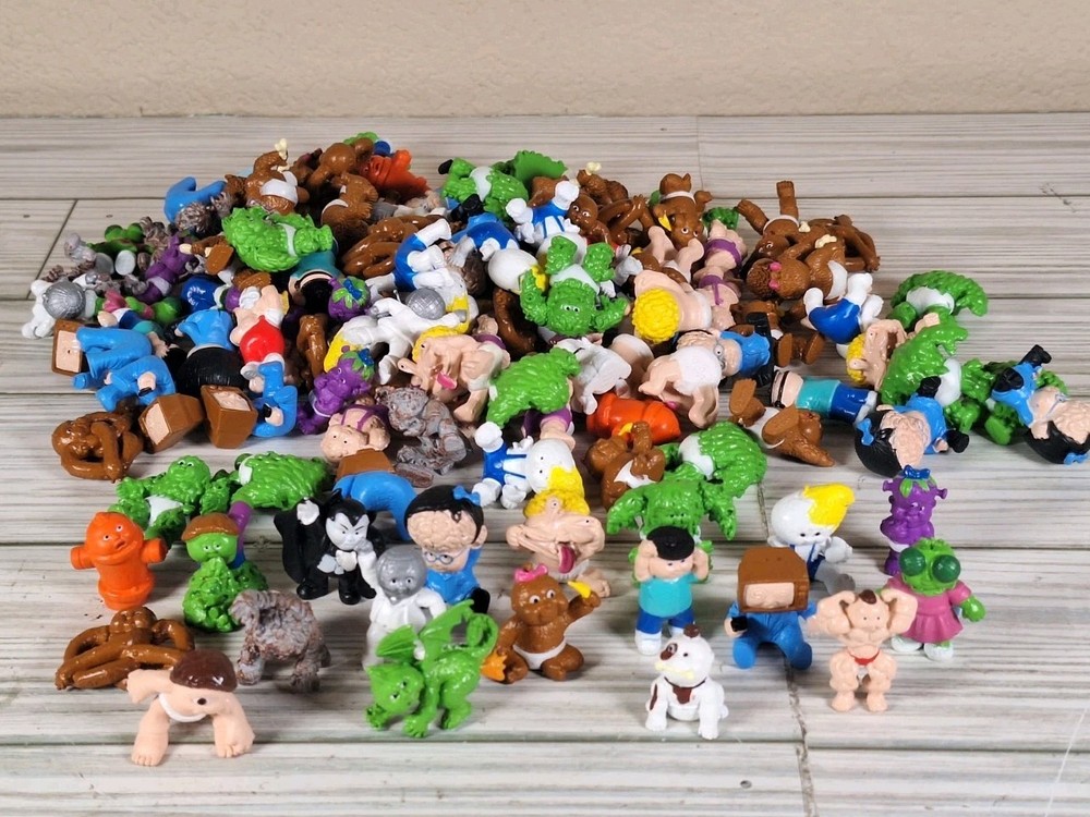 ~140 Garbage Pail Kids GPK Micro Figures Lot – Topps