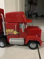 Disney Cars Super Track Mack Transforming Truck Racetrack SHELL ONLY Incomplete