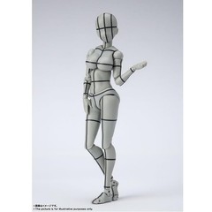 Body-chan Yabuki Edition Figure Wire Frame Gray 5.3 inches New