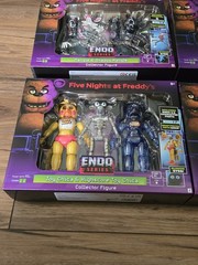 FNAF Endo Series 2 FULL SET Freddy Bonnie Chica Foxy Mangle Jazwares New In Box