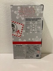 Star Wars The Black Series Mandalorian Warrior Holiday Edition Target Exclusive