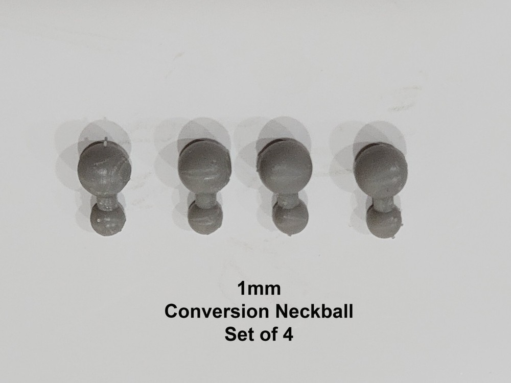 GI Joe Classified Custom 3d Print 1mm Balljoint for Recondo Neck See Description