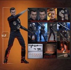 Hot Toys Mms774 1/6 Terminator 2: Judgment Day T-1000 2.0 Action Figure In Stock