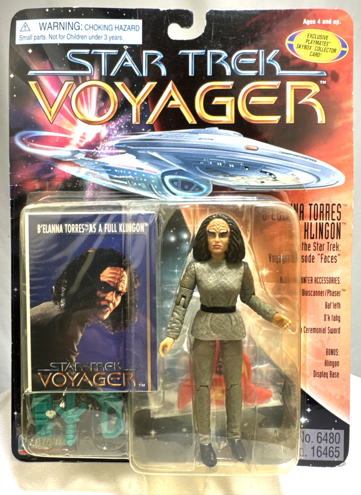 Star Trek Voyager Lieutenant B’Elanna Torres Action Figure 1996 Playmates