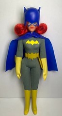 Vintage Mego Batgirl – Batman Action Figure – Original head body suit cowl Boots