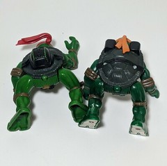 Vintage Teenage Mutant Ninja Turtle Lot 3 Mechanical wind up Figures TMNT