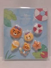 Baskin Robbins x Kakao Friends collaboration RYAN & CHOONSIK charm set♧♡☆