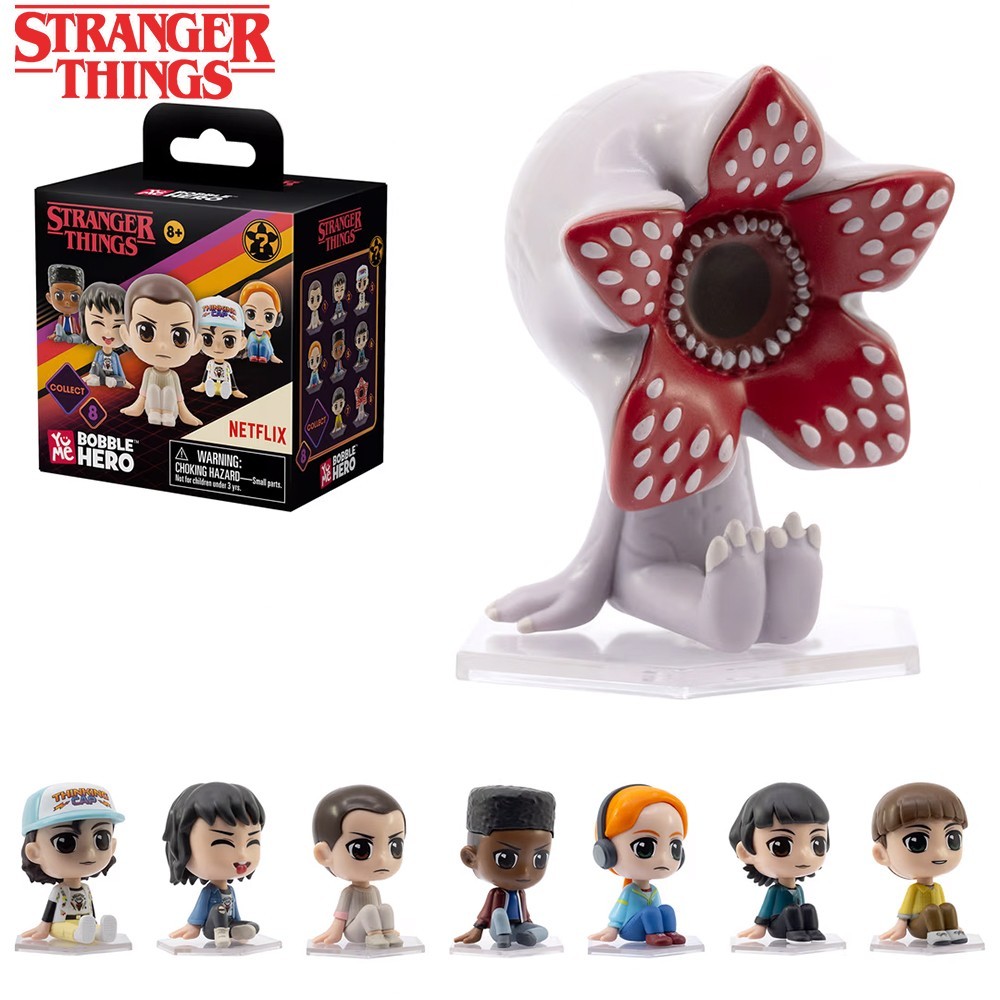 YuMe Stranger Things Bobble Me Hero Blind Box Mini Figure Random 1pc Mystery Toy