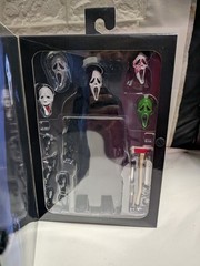 NECA Ultimate Ghost Face Returns New 2026 Scary Movie Scream Figure Ghostface