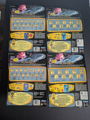 Vintage 1995 Playmates Star Trek Voyager Action Figures Lot of 4 Sealed MOC