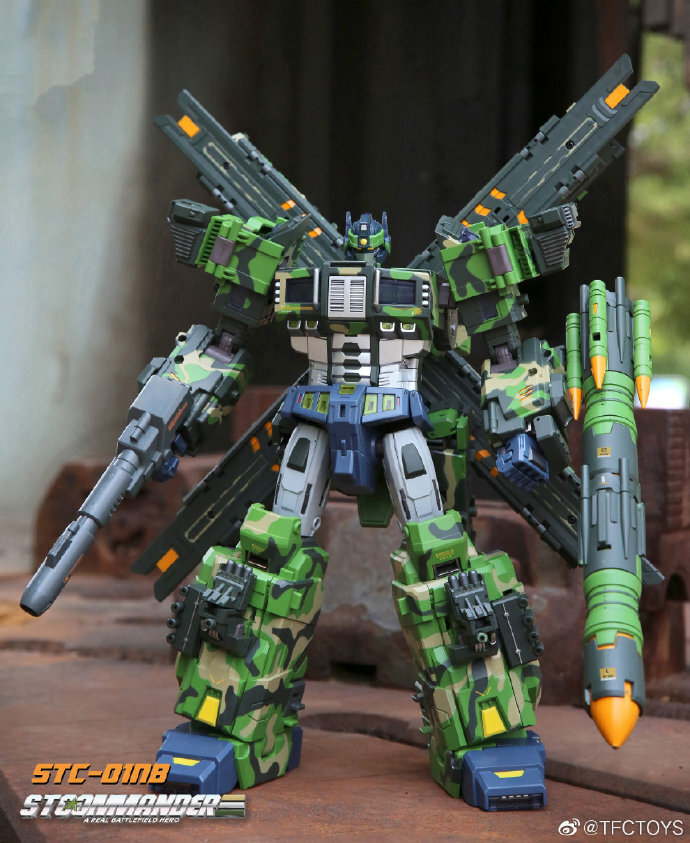 For TFC Toys STC-01NB Tactical Commander OP Nuclear Blast Ver. Deformed Robot