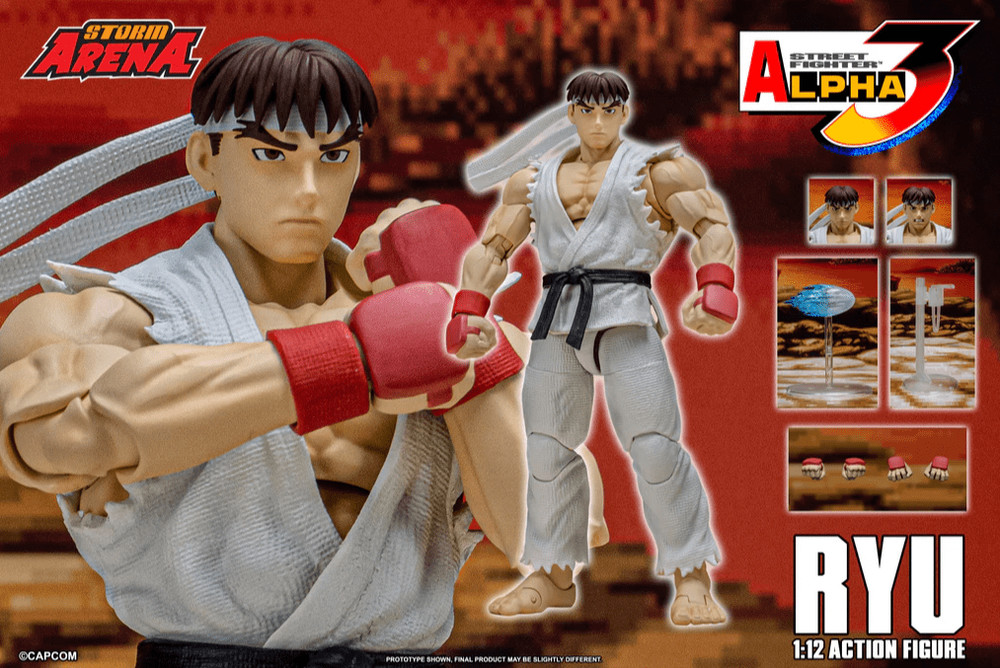 Storm Arena – Street Fighter Alpha 3 Ryu 1/12 Action Figure