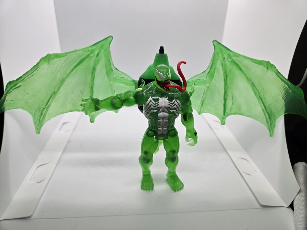 Marvel Spider-Man Epic Hero Series Web Splashers Venom Green Symbiote *Loose*
