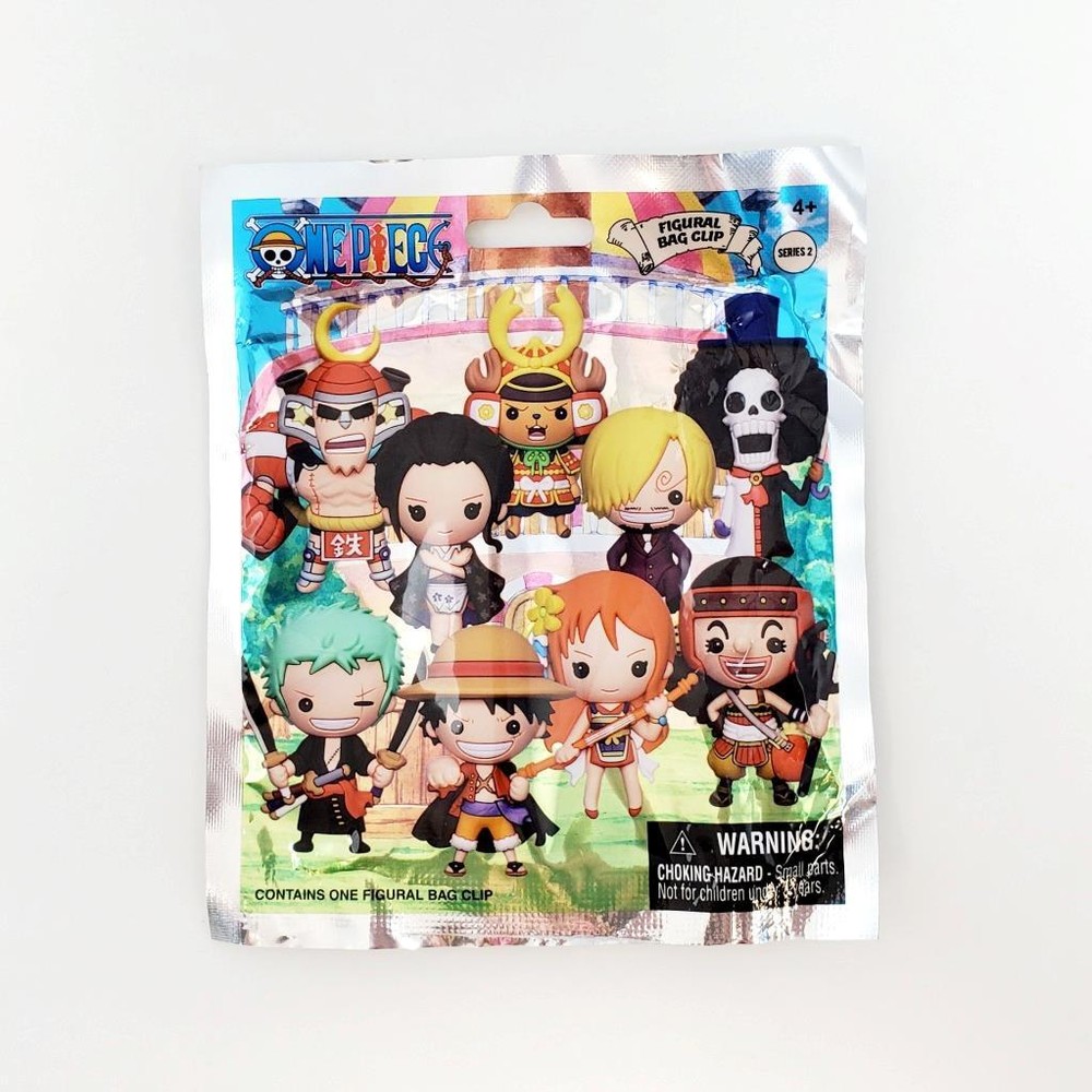 One Piece Toei Animation Series 2 Figural 3D Bag Clip – YOU CHOOSE!