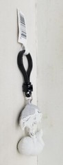 (2024) Monogram 2.75″ Junji Ito Uzumaki B&W “Mushroom Baby” 3D Figural Bag Clip