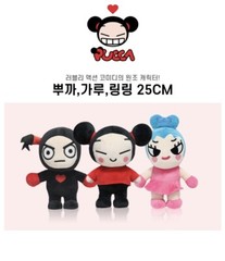 Pucca Garu Ringring Standing Doll 9.8in Cute Plush Doll Kids Toy Gift
