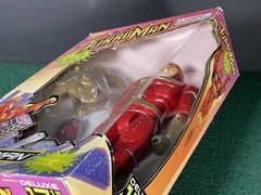 Original 1996 Talking TURBOMAN action figure, Jingle All The Way Schwarzenegger