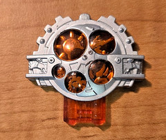 2005 Transformers SIDEWAYS Cybertron Galaxy Deluxe Class (w/ replacement Key)