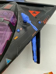 💥RARE 1986 Starcom SHADOWBAT 100% complete Maj Klag w VISOR ID card WORKS💥