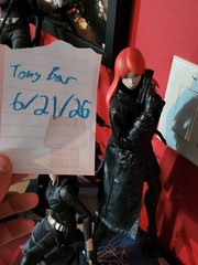 ThreeA Ashley Wood 1/6 Scale Black Widow Action Figure *INCOMPLETE*