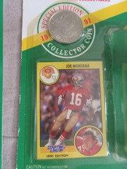San Francisco 49ers Lot of 2 Joe Montana & Jerry Rice Starting Lineup 1991 NIP