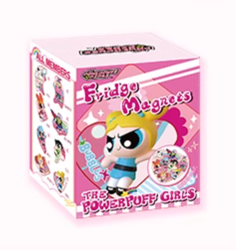 💡 TOP TOY x The Powerpuff Girls Fridge Magnets One Blind Box w/ One Figure