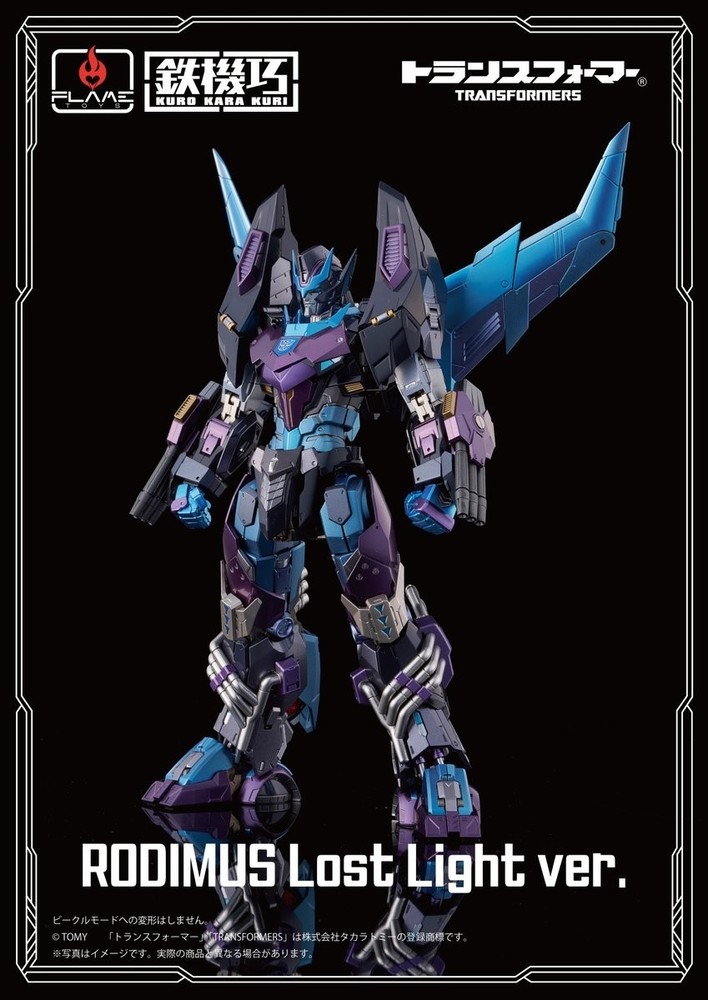 Flame Toys Transformers KURO KARA KURI – Lost Light – Rodimus – Limited – NEW