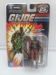 G.I. Joe 25th Anniversary 3.75 Roadblock Action Figure MOC Foil New Sealed