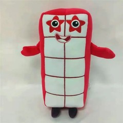10pcs Toys Kid Cartoon Number Plush Doll Toy Educational Stuffed Movie Tv