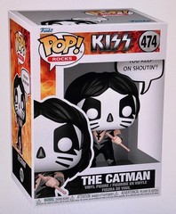 Funko Pop! Kiss Sayings Set of 4 Vinyl Figures + Protector for both
