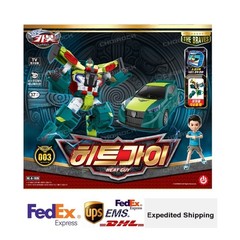 Hello Carbot The Braves HEAT GUY Transformer Robot Police 2025+Express shipping
