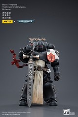 JOYTOY Warhammer 40k Black Templars The Emperors Champion Rolantus 1/18 Model