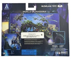 Avatar World of Pandora Tsu’Tey & Direhorse Figure Set McFarlane Toys NIB