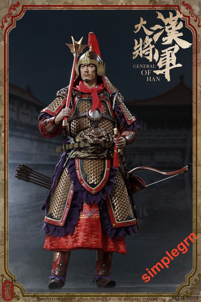 Konglingge 1/6 Scale Ming Dynasty Great Han General KLG-R018B Action Figure New