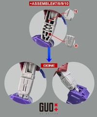 Arm Cover Connector Fill Upgrade Kit For Age Of The Primes Alpha Trion -Gobetter
