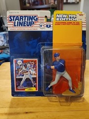 1994 Kenner Starting Lineup Eric Karros Los Angeles Dodgers Opened w/ card