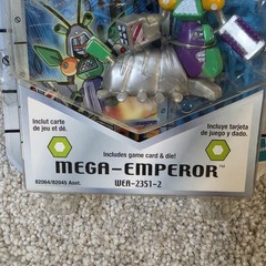 Medabots, MEGA-EMPEROR, 2001, Includes Game Card and Die! NEW, MOC