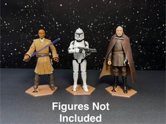 Star Wars Vintage Collection 3.75 Inch Color Figure Stand (pack of 10)
