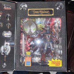 McFarlane Medieval Spawn Classic Blue Autographed Unopened NIB