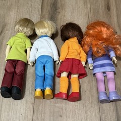 SCOOBY-DOO MYSTERY Shaggy Velma Fred Daphne Mezco 10″ Figs LDD