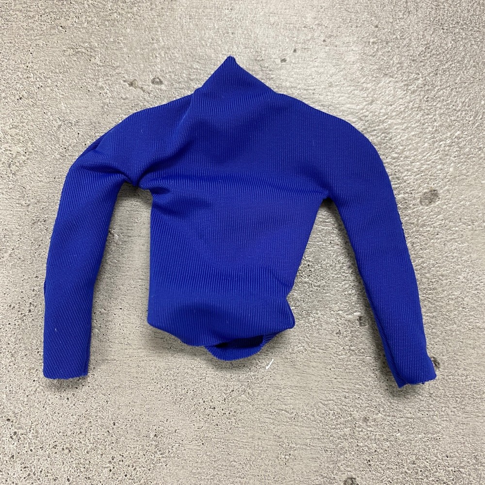 SU-CP-DB: Dark Blue Long Sleeve compression shirt for 6″~7″ Muscular Body