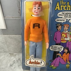 1975 Marx The Archies Archie Andrews 9″ Action Figure New Fast Ship