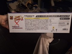 Street Fighter IIX Transformers Convoy RYU VS Megatron Vega 35th anniversary