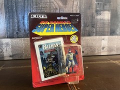 SEALED MOC 1990 DC Comics Super Hero- Batman DIE CAST Metal Figurine ERTL