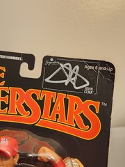 LJN WWE Wrestling Superstars John Cena Figure Black Card Signed Target Exclusive