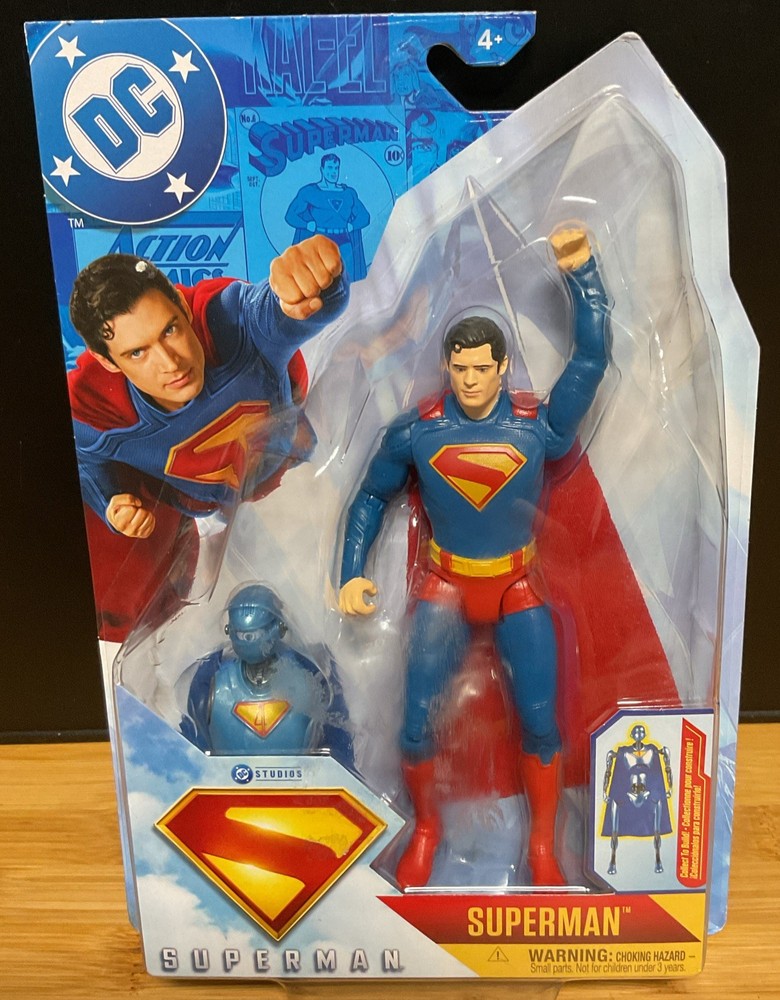 DC Comics SUPERMAN, Superman 6-inch Action Figure, for Ages 4 and up